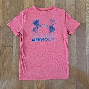 Under Armour Light Red Short Sleeve Tee